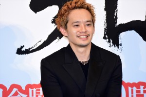 ドラマ25『宮本から君へ』記者会見に登壇した池松壮亮