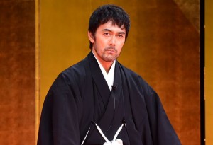 映画『のみとり侍』大江戸プレミアに登壇した阿部寛