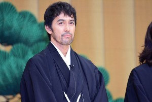 映画『のみとり侍』大江戸プレミアに登壇した阿部寛