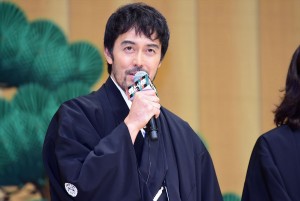 映画『のみとり侍』大江戸プレミアに登壇した阿部寛