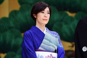 映画『のみとり侍』大江戸プレミアに登壇した寺島しのぶ