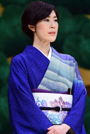 映画『のみとり侍』大江戸プレミアに登壇した寺島しのぶ