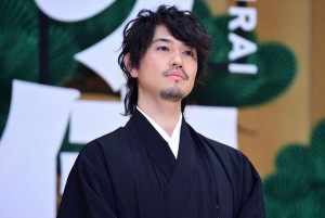 映画『のみとり侍』大江戸プレミアに登壇した斎藤工