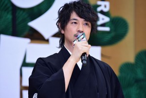 映画『のみとり侍』大江戸プレミアに登壇した斎藤工