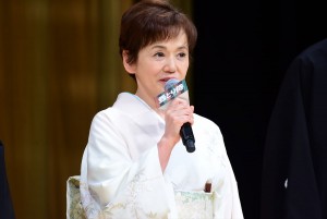 映画『のみとり侍』大江戸プレミアに登壇した大竹しのぶ