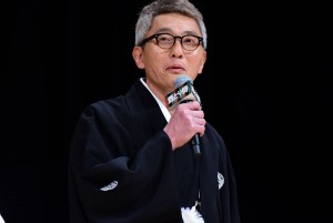 映画『のみとり侍』大江戸プレミアに登壇した松重豊