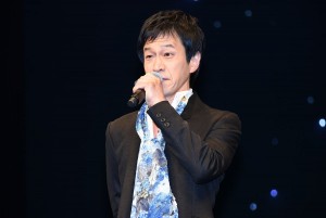 『名探偵コナン ゼロの執行人』完成披露舞台挨拶に登壇した小山力也