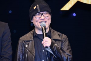 『名探偵コナン ゼロの執行人』完成披露舞台挨拶に登壇した青山剛昌