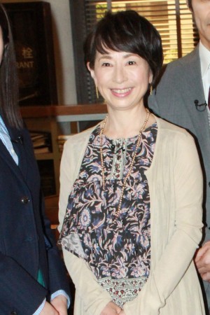 新水曜ドラマ『正義のセ』囲み取材に登場した阿川佐和子