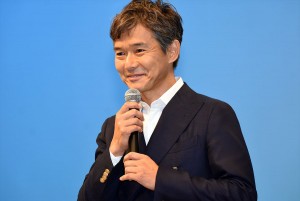 新火9ドラマ『シグナル 長期未解決事件捜査班』制作発表会見に登場した渡部篤郎