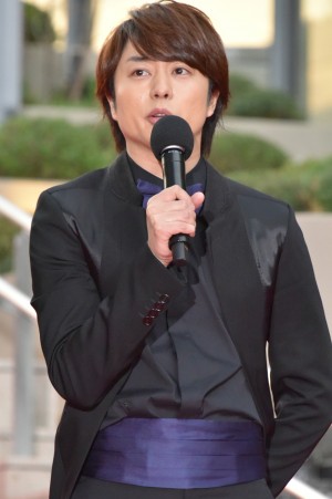 『ラプラスの魔女』完成披露記念イベントに登場した櫻井翔