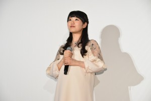 『リズと青い鳥』完成披露上映会 舞台挨拶に登壇した東山奈央