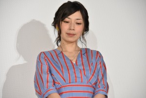 『リズと青い鳥』完成披露上映会 舞台挨拶に登壇した山田尚子監督