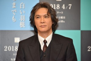 オトナの土ドラ『いつまでも白い羽根』制作発表会見に登場した加藤雅也