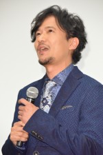 『クソ野郎と美しき世界』完成披露初日舞台挨拶に登場した稲垣吾郎