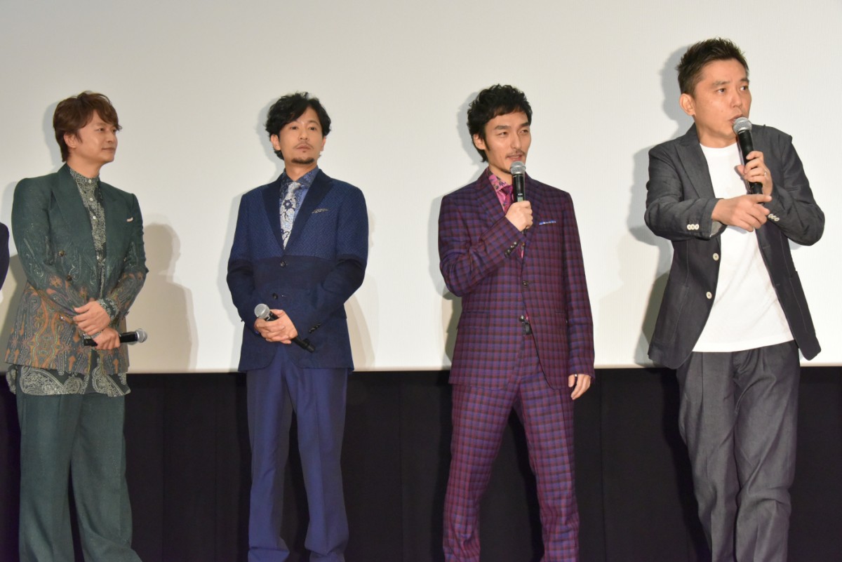 稲垣＆草なぎ＆香取、主演映画の観客動員数を公式サイトにアップ