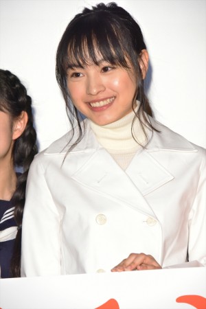 『ミスミソウ』初日舞台挨拶に登壇した大谷凜香