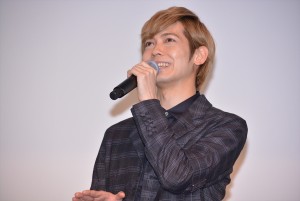 『娼年』公開記念舞台挨拶に登壇した猪塚健太