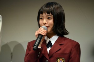 『花のち晴れ～花男 Next Season～』舞台挨拶に登壇した杉咲花