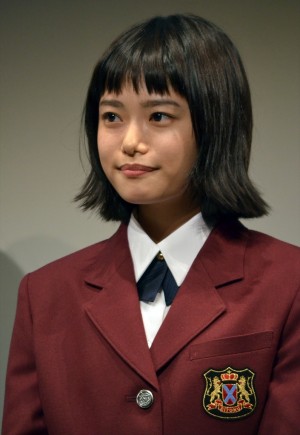 『花のち晴れ～花男 Next Season～』舞台挨拶に登壇した杉咲花