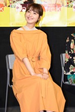 NHK総合『デイジー・ラック』試写会にて、佐々木希