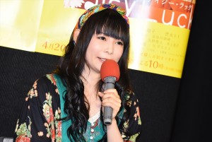 NHK総合『デイジー・ラック』試写会にて、中川翔子