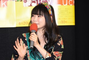 NHK総合『デイジー・ラック』試写会にて、中川翔子