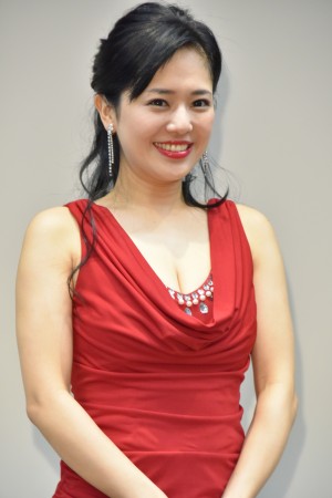 BSジャパン真夜中ドラマJ『逃亡花』記者会見に登場した蒼井そら