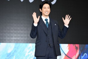 木曜劇場『モンテ・クリスト伯‐華麗なる復讐‐』制作発表に登場したディーン・フジオカ