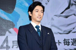 木曜劇場『モンテ・クリスト伯‐華麗なる復讐‐』制作発表に登場したディーン・フジオカ