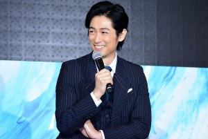 木曜劇場『モンテ・クリスト伯‐華麗なる復讐‐』制作発表に登場したディーン・フジオカ