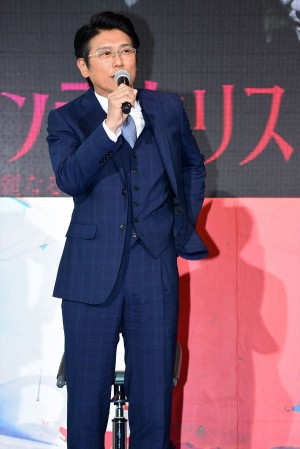 木曜劇場『モンテ・クリスト伯‐華麗なる復讐‐』制作発表に登場した高橋克典