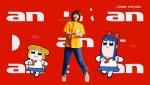 浜辺美波出演、テレビCM「バイトデビューは『an』があんじゃん！浜辺美波・ポプテピピック篇」より