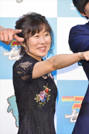 『名探偵コナン ゼロの執行人』公開記念舞台挨拶に登壇した山崎和佳奈