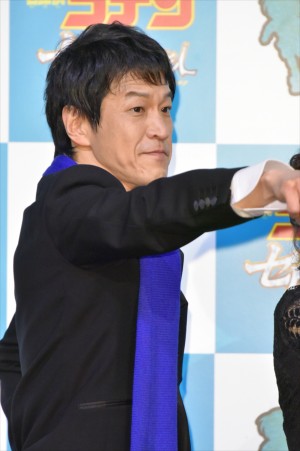 『名探偵コナン ゼロの執行人』公開記念舞台挨拶に登壇した小山力也