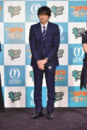 『名探偵コナン ゼロの執行人』公開記念舞台挨拶に登壇した博多大吉