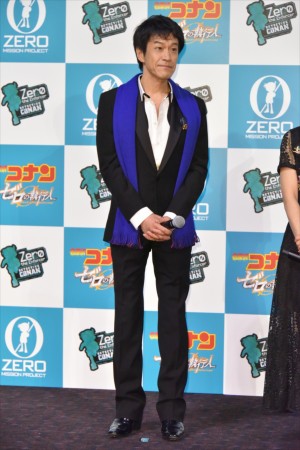 『名探偵コナン ゼロの執行人』公開記念舞台挨拶に登壇した小山力也