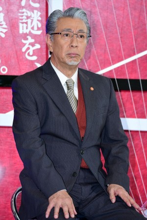 『未解決の女　警視庁文書捜査官』制作発表記者会見に登場した高田純次