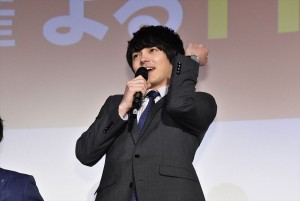 土曜ナイトドラマ『おっさんずラブ』試写会・キャスト登壇イベントに登場した林遣都