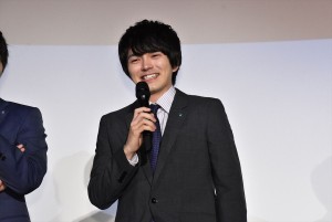 土曜ナイトドラマ『おっさんずラブ』試写会・キャスト登壇イベントに登場した林遣都