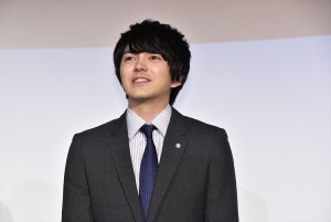 土曜ナイトドラマ『おっさんずラブ』試写会・キャスト登壇イベントに登場した林遣都