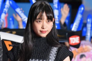 『OVER DRIVE』完成披露舞台挨拶（スペシャルステージ）に登場した森川葵