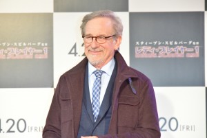 映画『レディ・プレイヤー1』ジャパンプレミア（レッドカーペット）に登場したスティーヴン・スピルバーグ