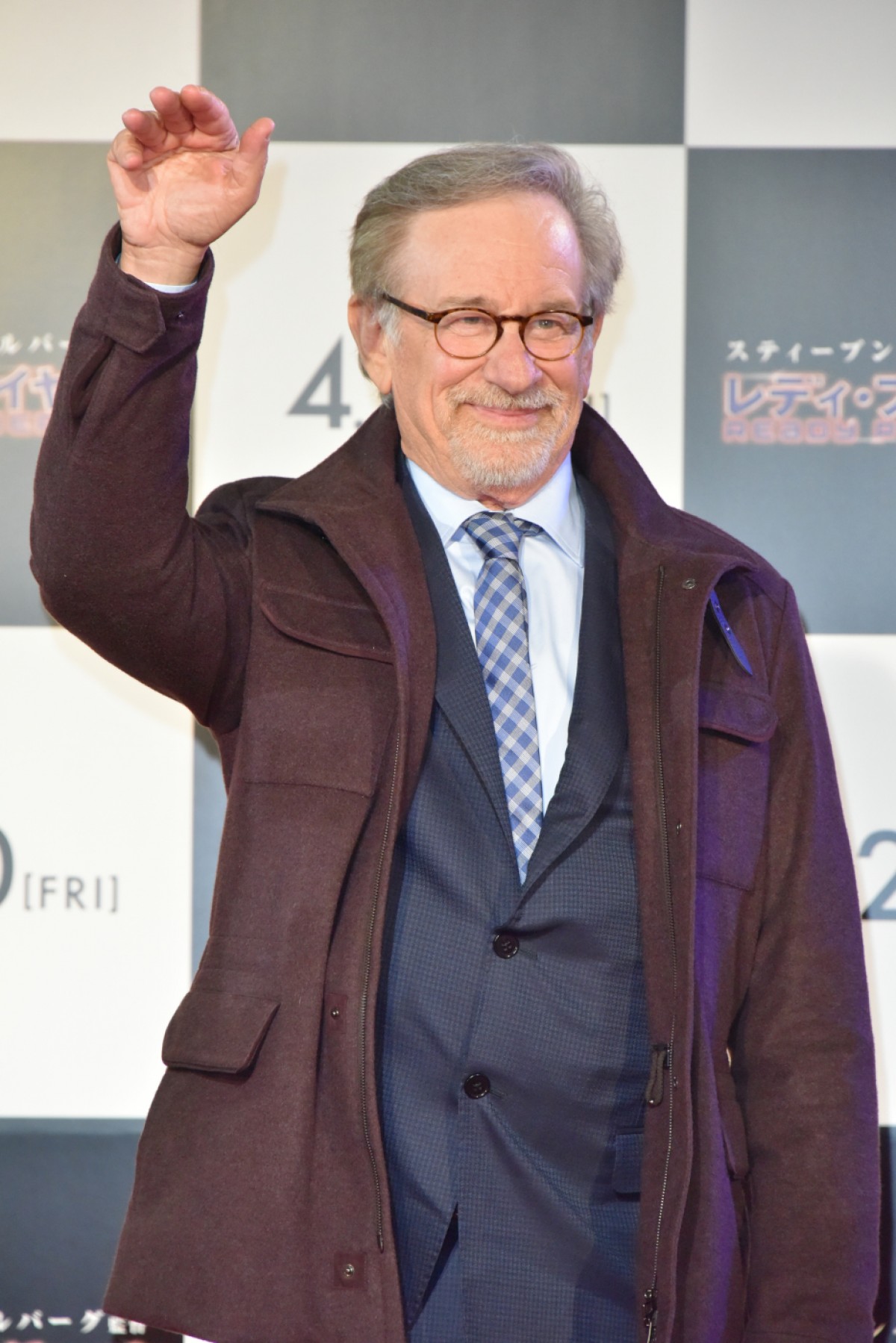 スピルバーグ監督、13年ぶり来日　なりたいキャラは「ハローキティ」