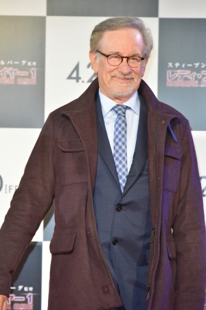 映画『レディ・プレイヤー1』ジャパンプレミア（レッドカーペット）に登場したスティーヴン・スピルバーグ