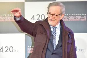 映画『レディ・プレイヤー1』ジャパンプレミア（レッドカーペット）に登場したスティーヴン・スピルバーグ