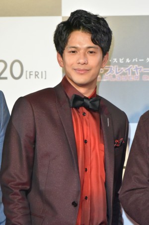 映画『レディ・プレイヤー1』ジャパンプレミア（レッドカーペット）に登場した森崎ウィン