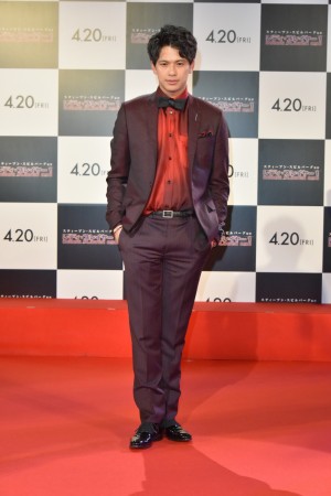 映画『レディ・プレイヤー1』ジャパンプレミア（レッドカーペット）に登場した森崎ウィン