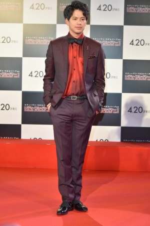 映画『レディ・プレイヤー1』ジャパンプレミア（レッドカーペット）に登場した森崎ウィン