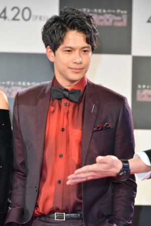 映画『レディ・プレイヤー1』ジャパンプレミア（レッドカーペット）に登場した森崎ウィン